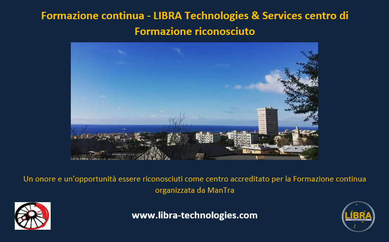 LIBRA - Formazione continua accreditata da ManTra