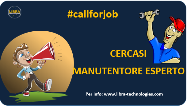 2023-02-21 - Call for job - Manutentore esperto